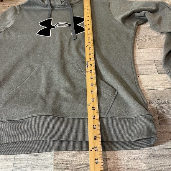UNDER Armour | Hoodie Jacket | Size: LG | Gray - Picture 9 of 10